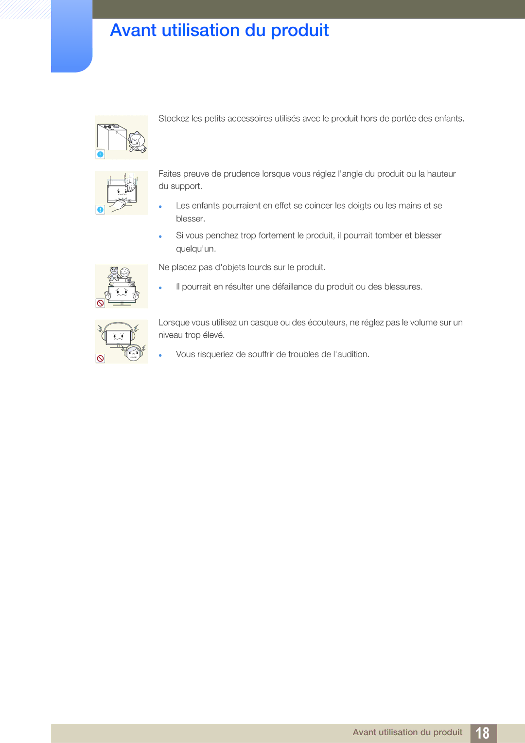 Samsung LS24D390HL/EN, LS22D390QS/EN, LS27D390HS/EN, LS22D390HS/EN manual Blesser 