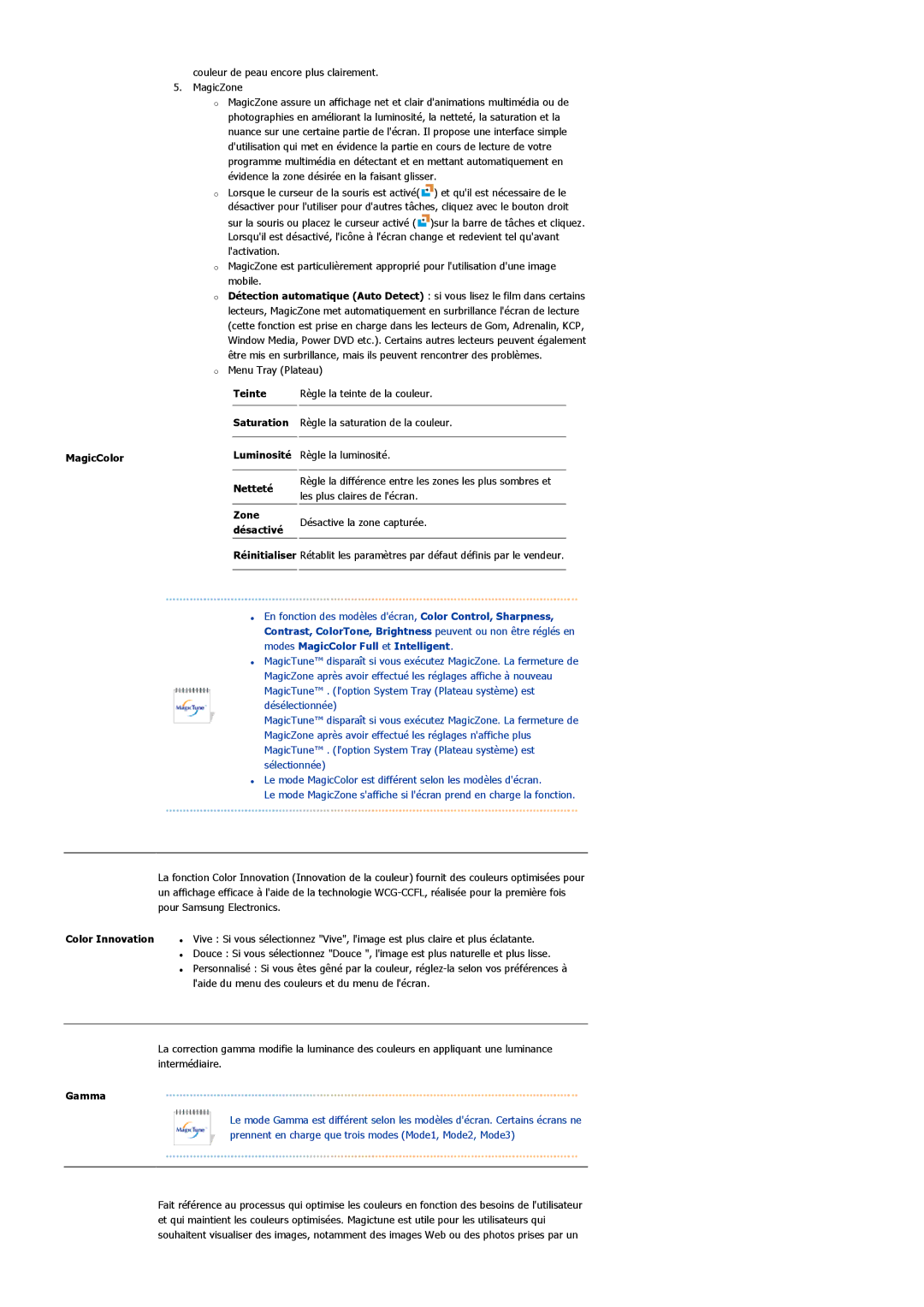 Samsung LS22DPWCSQ/EDC, LS22DPWCSS/EDC manual Color Innovation 