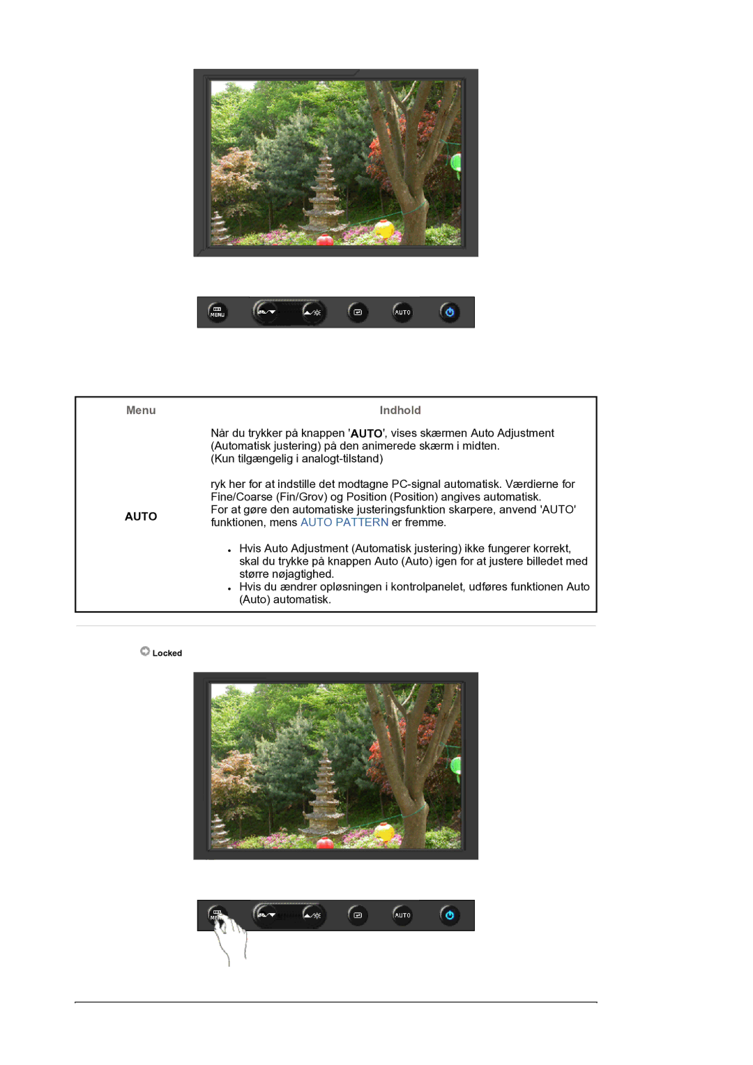 Samsung LS22DPWCSS/EDC, LS22DPWCSQ/EDC manual Menu, Indhold 