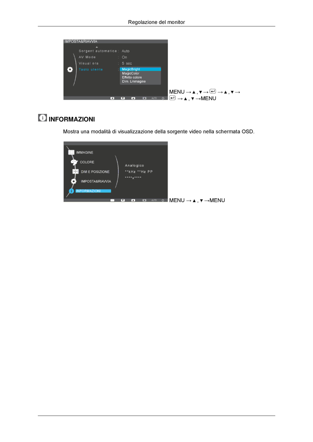 Samsung LS20EFHKFV/EN, LS22EFHKFV/EN, LS22EFHKFU/EN, LS23EFHKFV/EN manual Informazioni 