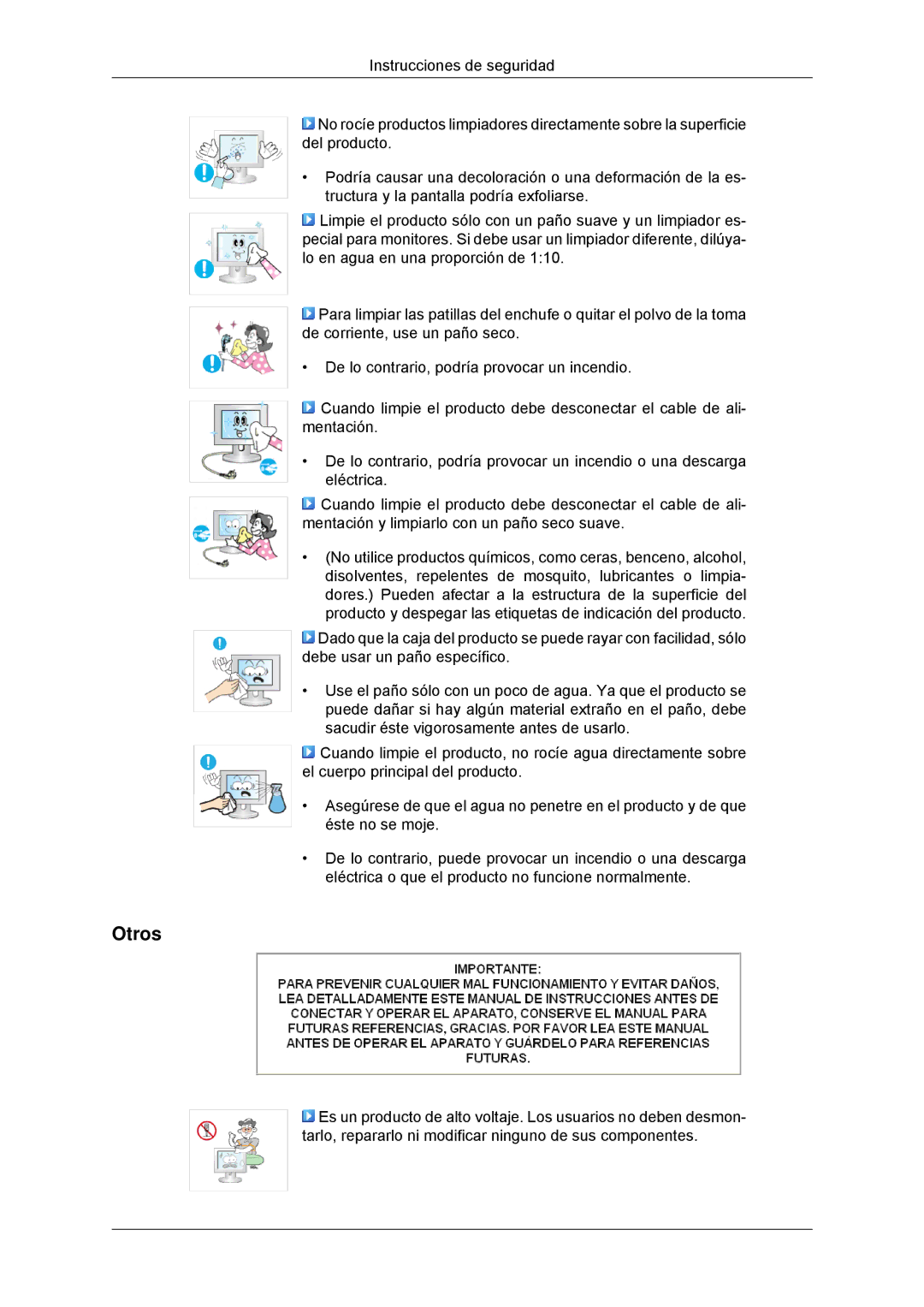 Samsung LS20EFHKFV/EN, LS22EFHKFV/EN, LS22EFHKFU/EN, LS23EFHKFV/EN manual Otros 