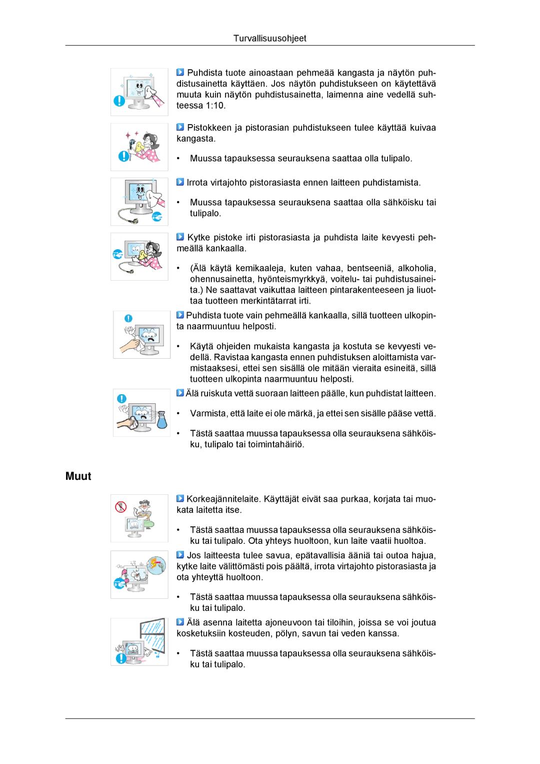 Samsung LS23EFHKFV/EN, LS22EFHKFV/EN manual Muut 