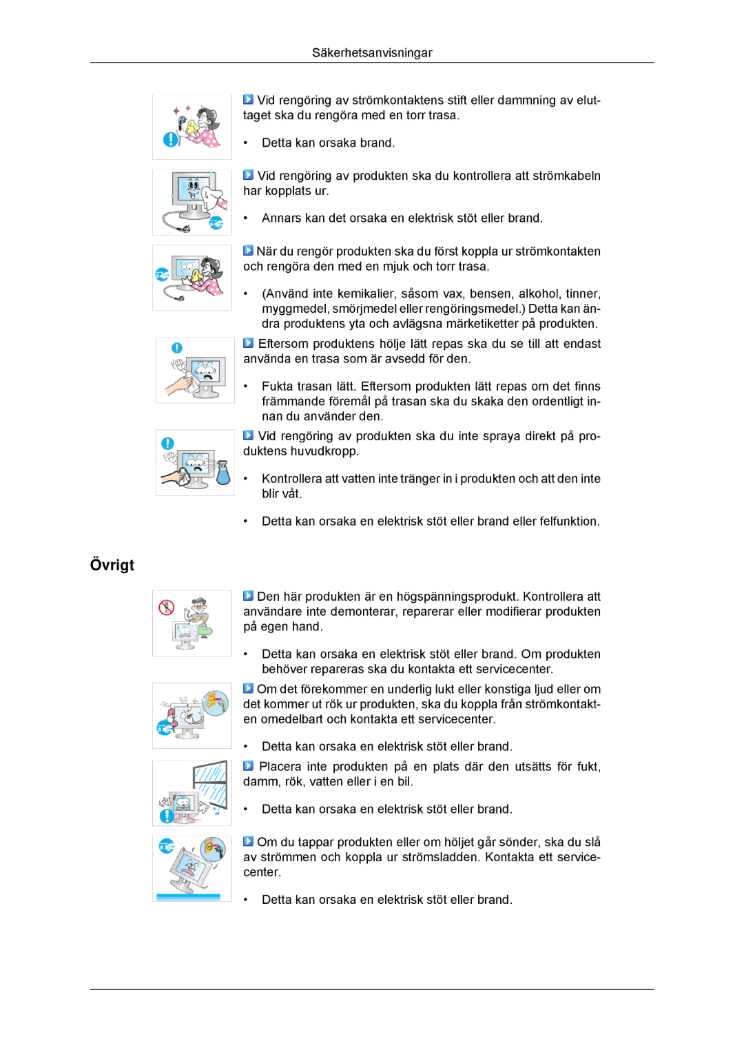 Samsung LS23EFHKFV/EN, LS22EFHKFV/EN manual Övrigt 