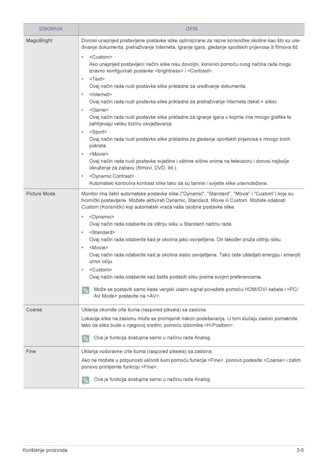 Samsung LS22EFVKUU/EN manual Custom 