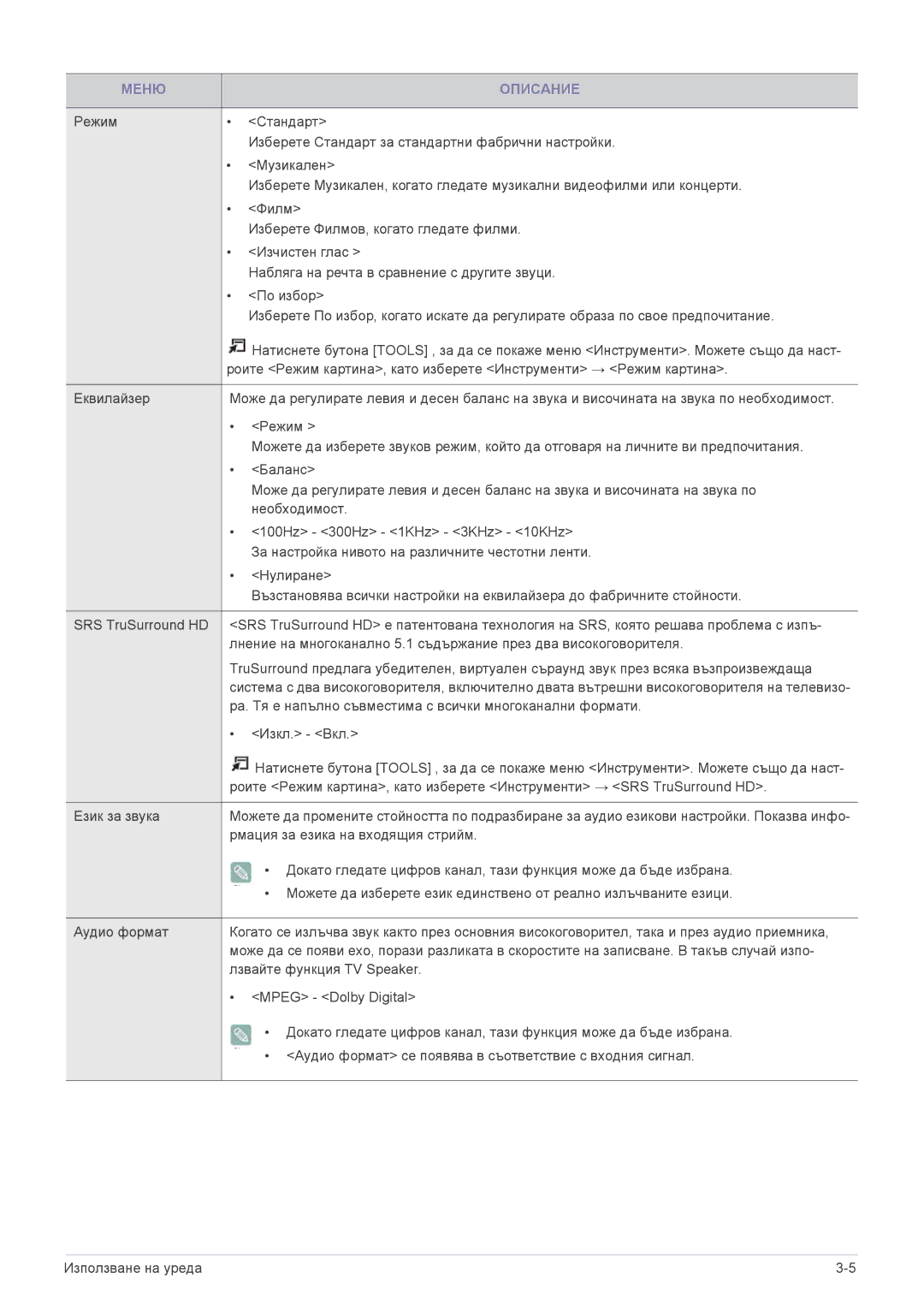 Samsung LS23ELDKF/EN, LS22ELDKF/EN manual Ра. Тя е напълно съвместима с всички многоканални формати 