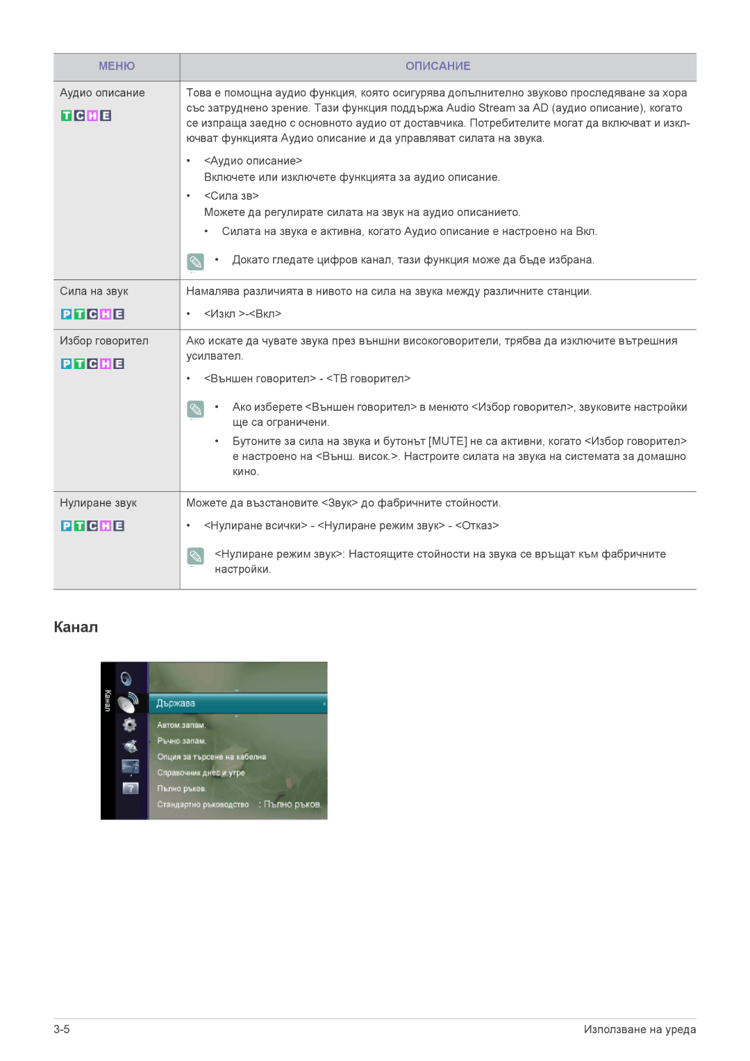 Samsung LS22EMDKU/EN, LS23EMDKU/EN, LS22EMDKF/EN manual Канал 