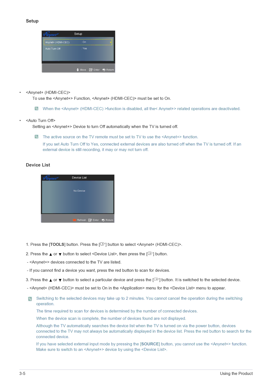 Samsung LS22FMDGF/EN, LS22FMDGF/XE manual Setup 