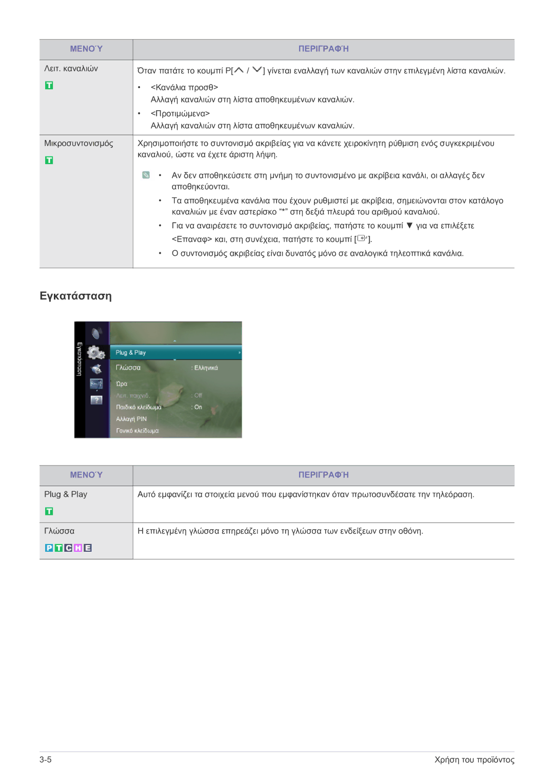 Samsung LS22FMDGF/EN, LS22FMDGF/XE manual Εγκατάσταση 