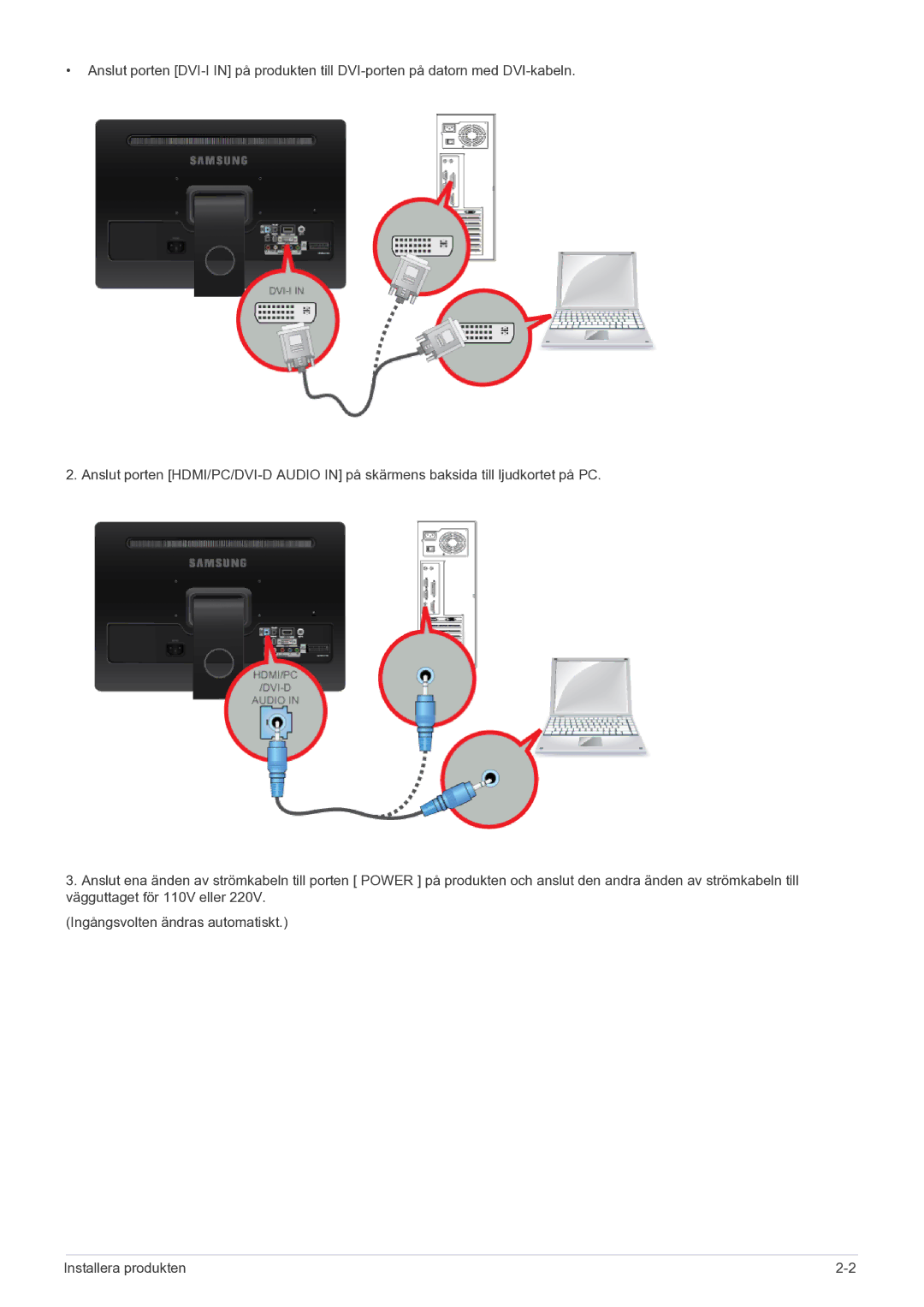 Samsung LS22FMDGF/XE manual 