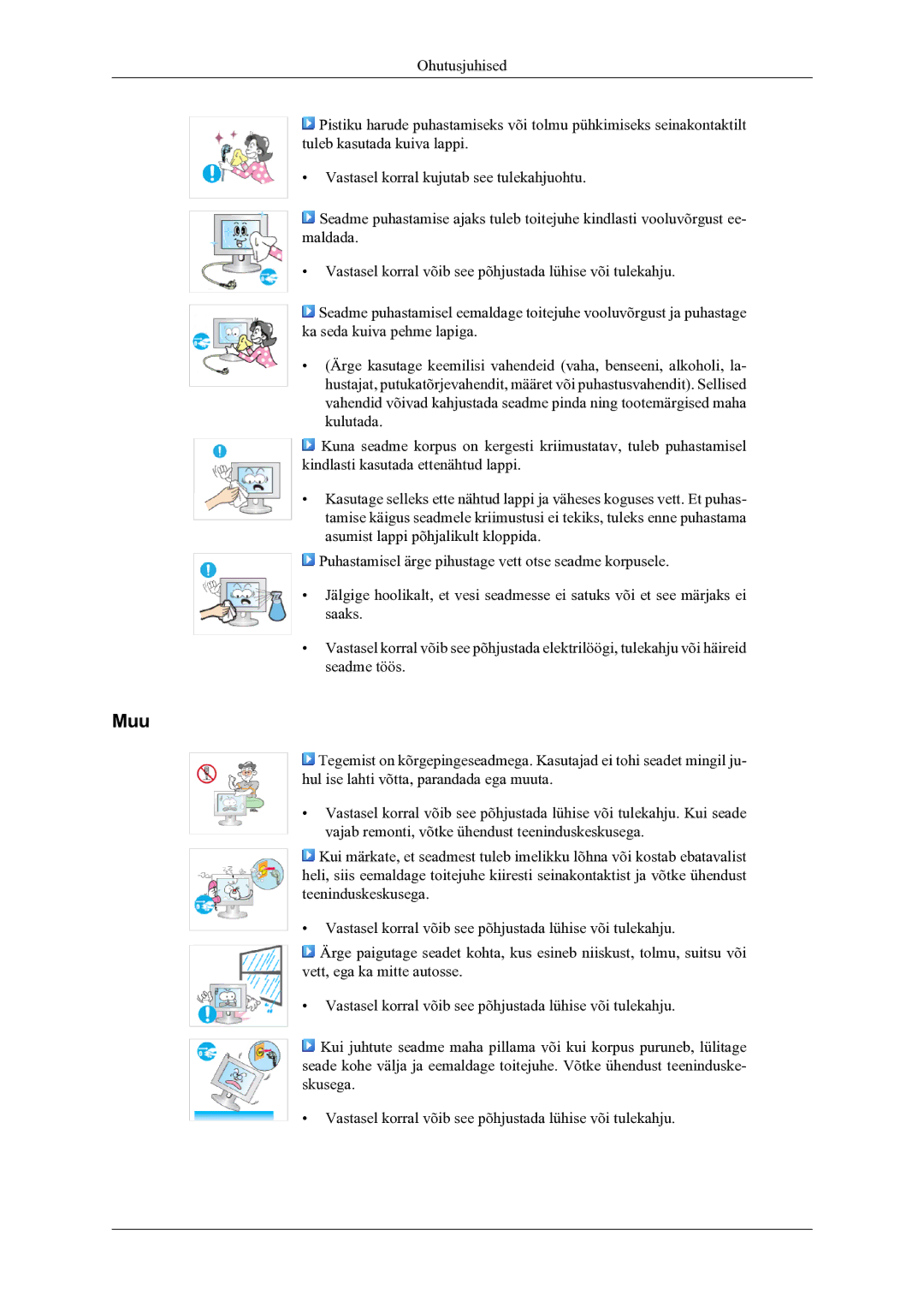 Samsung LS22LDPJFV/EN manual Muu 