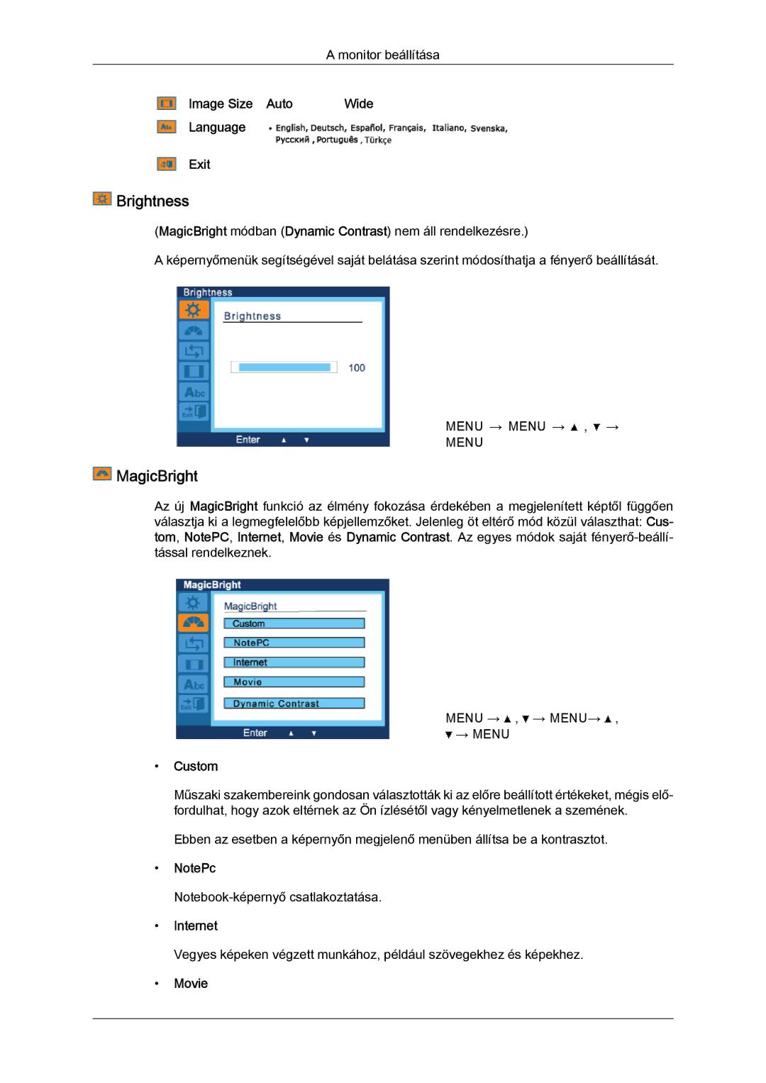 Samsung LS19LFUGF/EN, LS22LFUGFY/EN, LS22LFUGF/EN manual MagicBright 