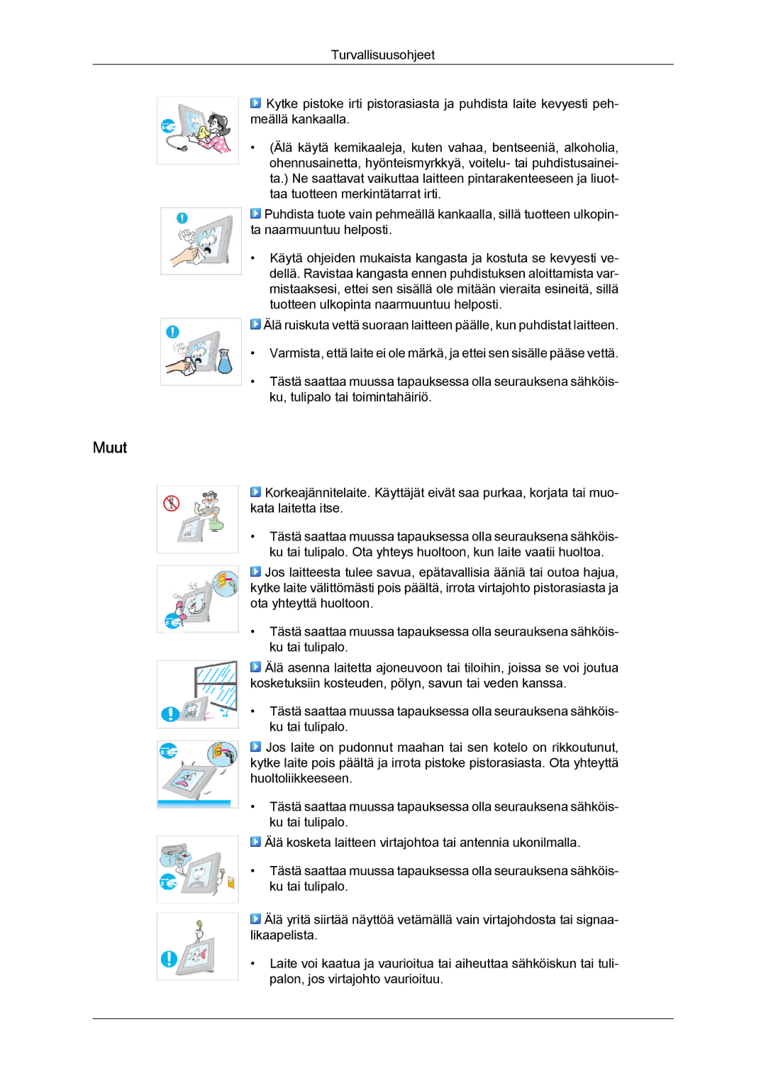 Samsung LS22LFUGF/EN, LS22LFUGFY/EN manual Muut 