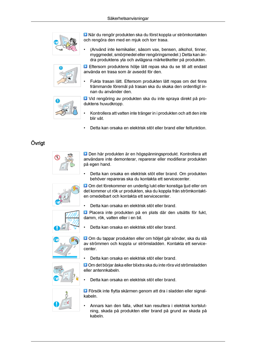 Samsung LS22LFUGF/EN, LS22LFUGFY/EN manual Övrigt 