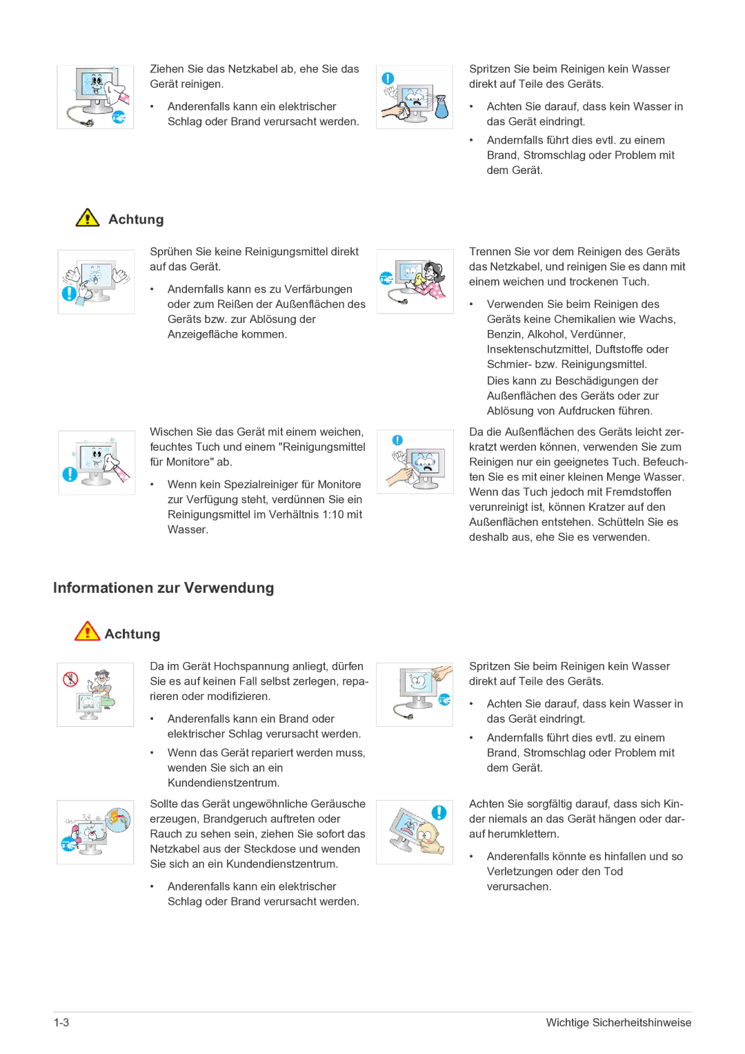 Samsung LS22LRKKUV/EN manual Informationen zur Verwendung 