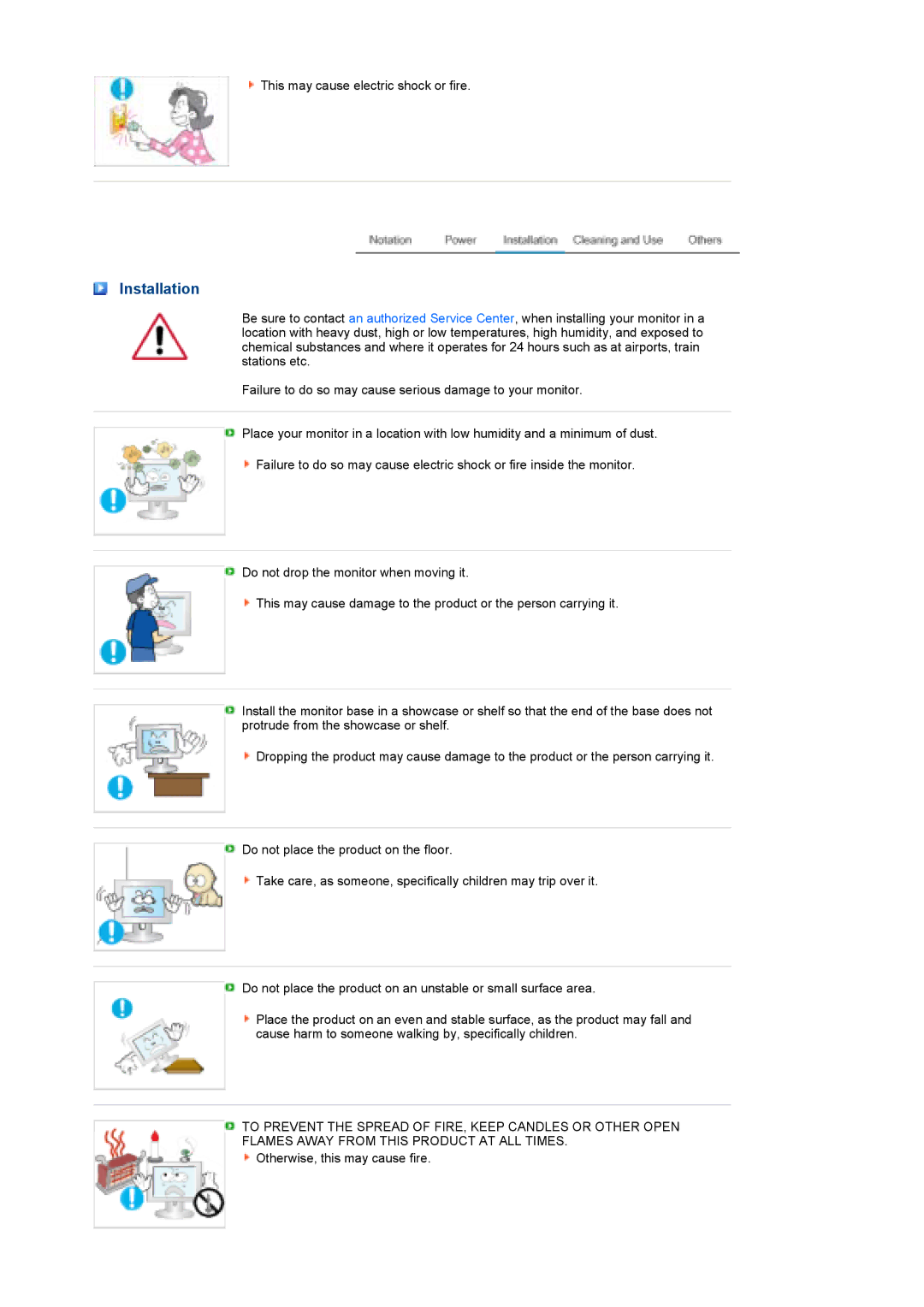 Samsung LS22MEPSF/EDC manual Installation 