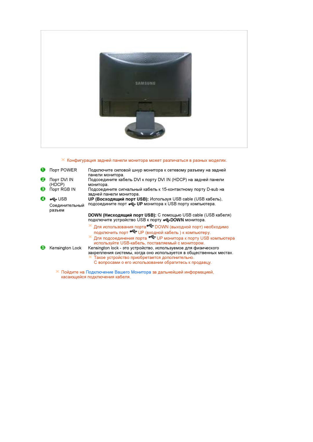 Samsung LS22MEPSF/EDC manual Hdcp, Usb 