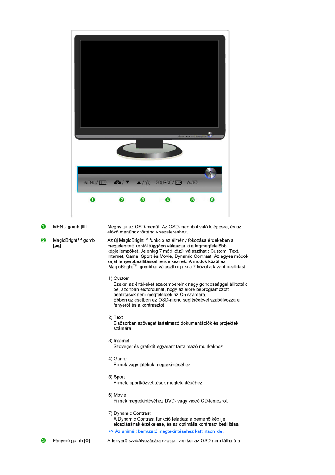 Samsung LS22MEVSFV/TRU, LS22MEVSFV/EDC manual Az animált bemutató megtekintéséhez kattintson ide 