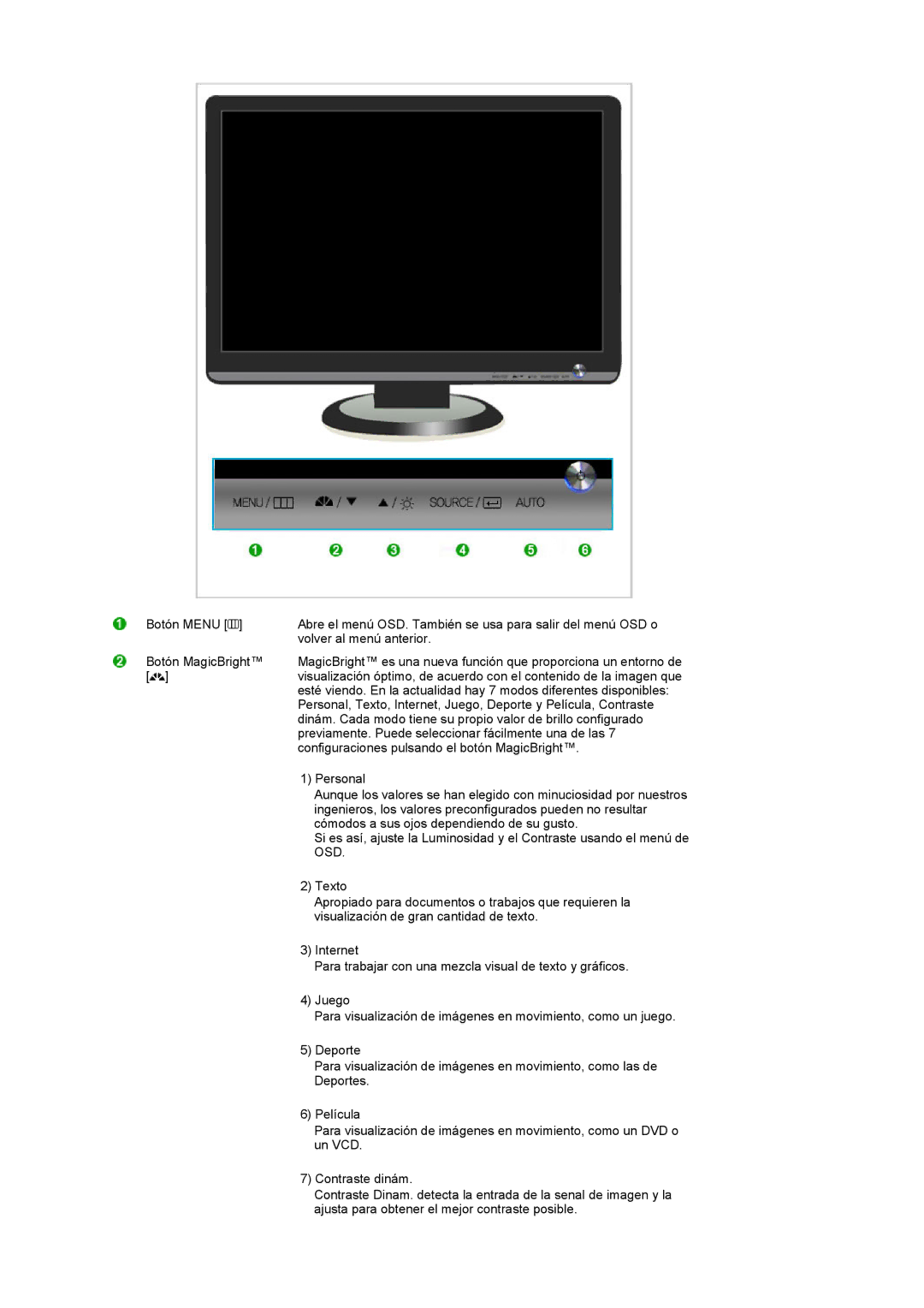 Samsung LS22MEVSFV/EDC manual Osd 