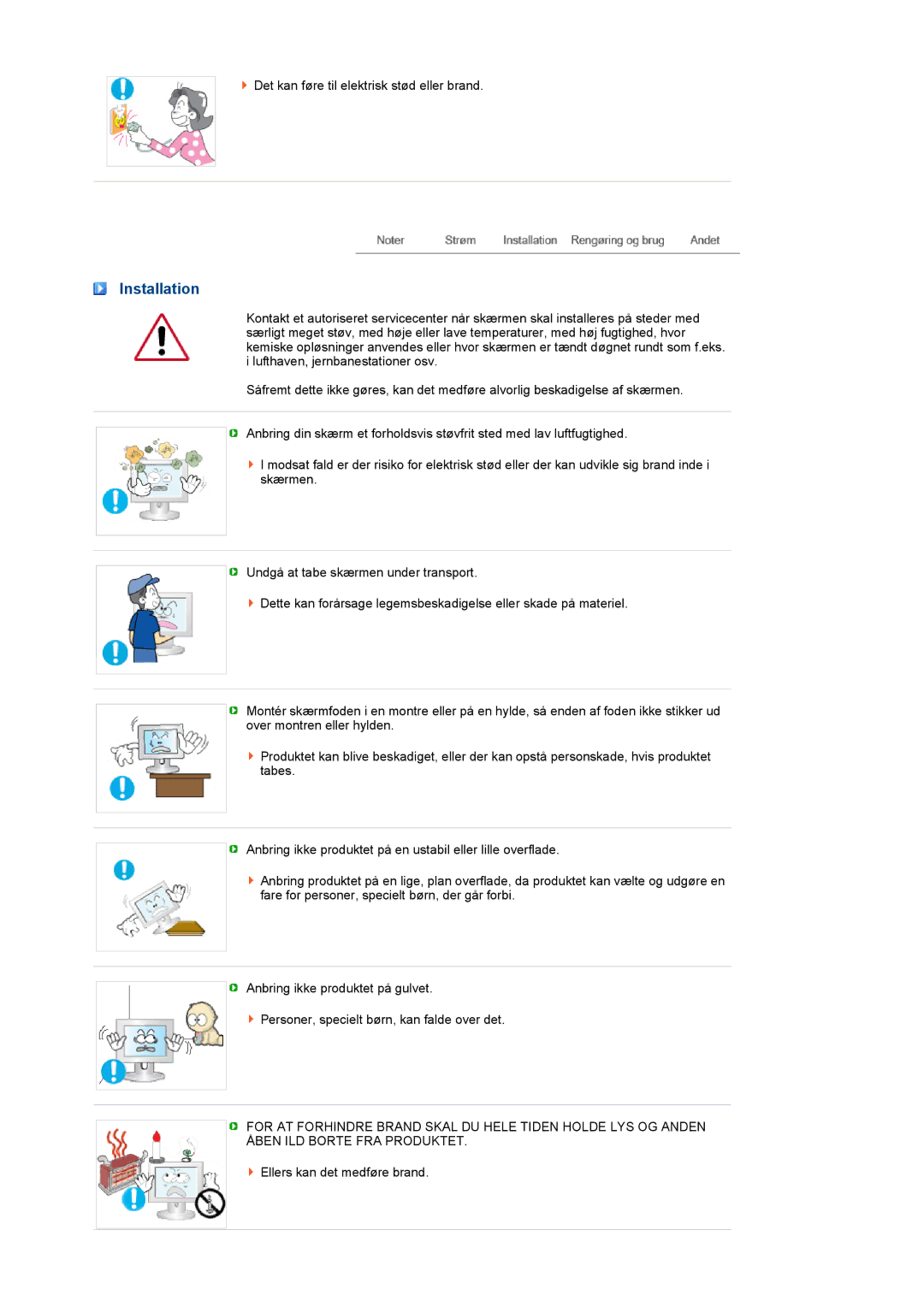 Samsung LS22MEVSFV/EDC manual Installation 