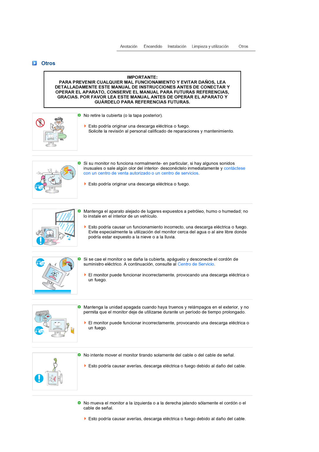 Samsung LS22MEXSFV/EDC manual Otros 