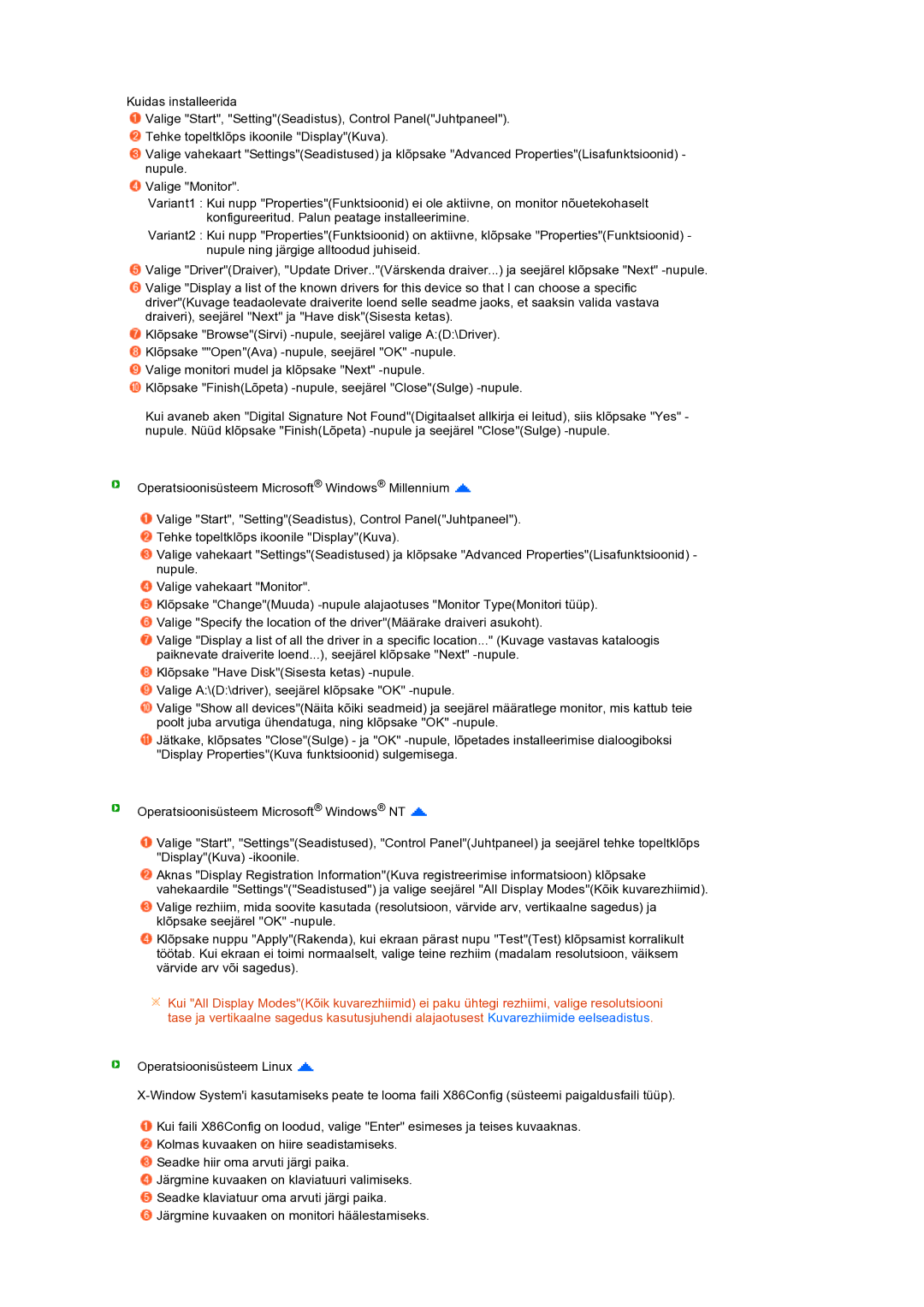 Samsung LS22MEXSFV/EDC manual 