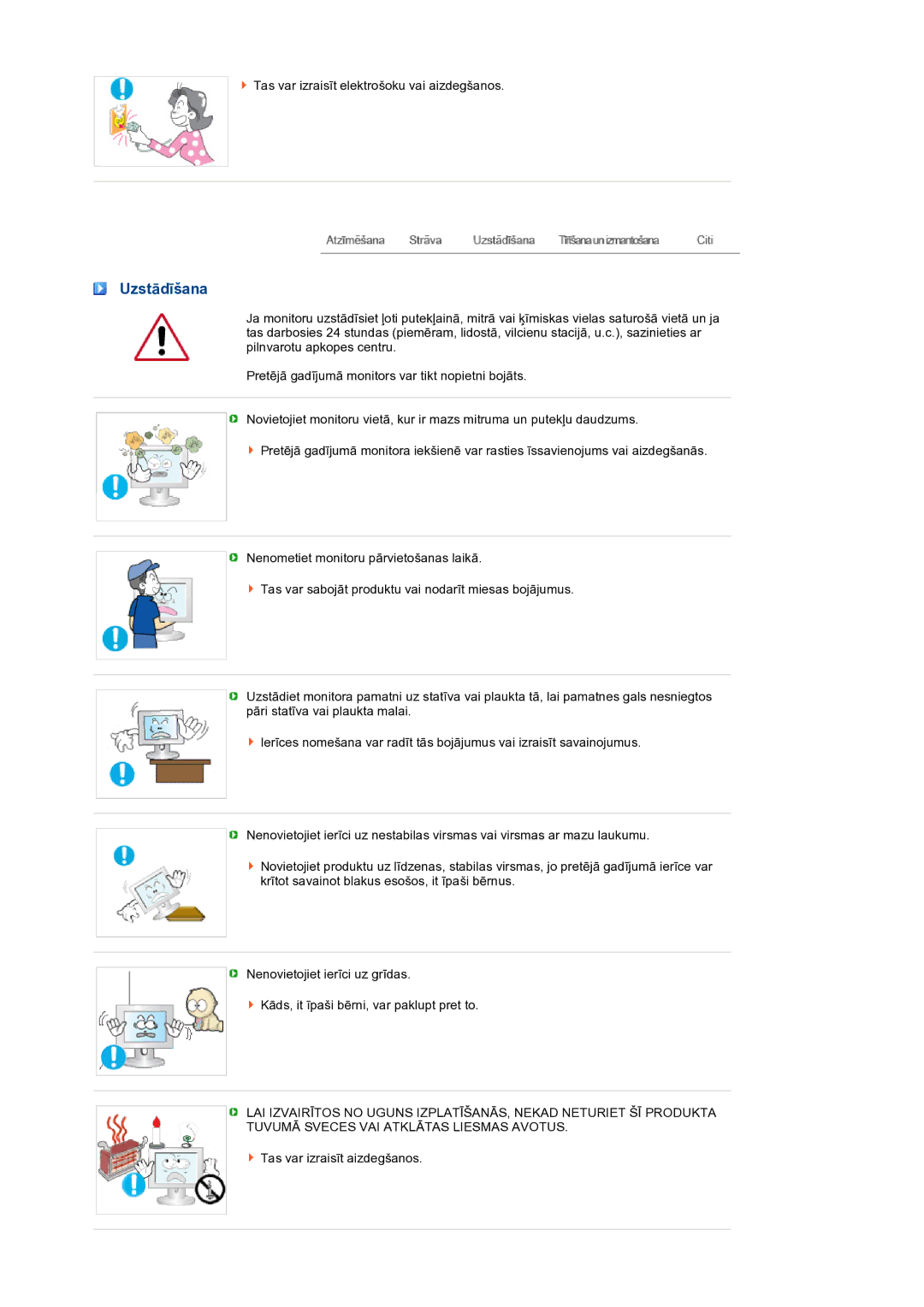 Samsung LS22MEXSFV/EDC manual Uzstādīšana 