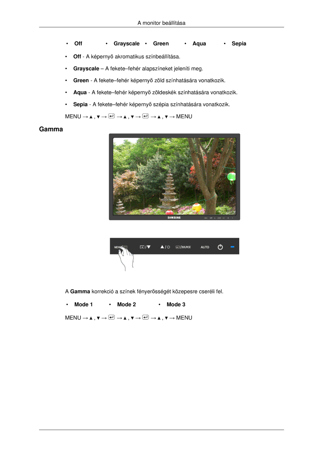 Samsung LS22MYDEBC/EDC, LS22MYDEBCA/EN, LS22MYDESC/EDC, LS22MYDESCA/EN, LS19MYDEBCBEDC manual Gamma 