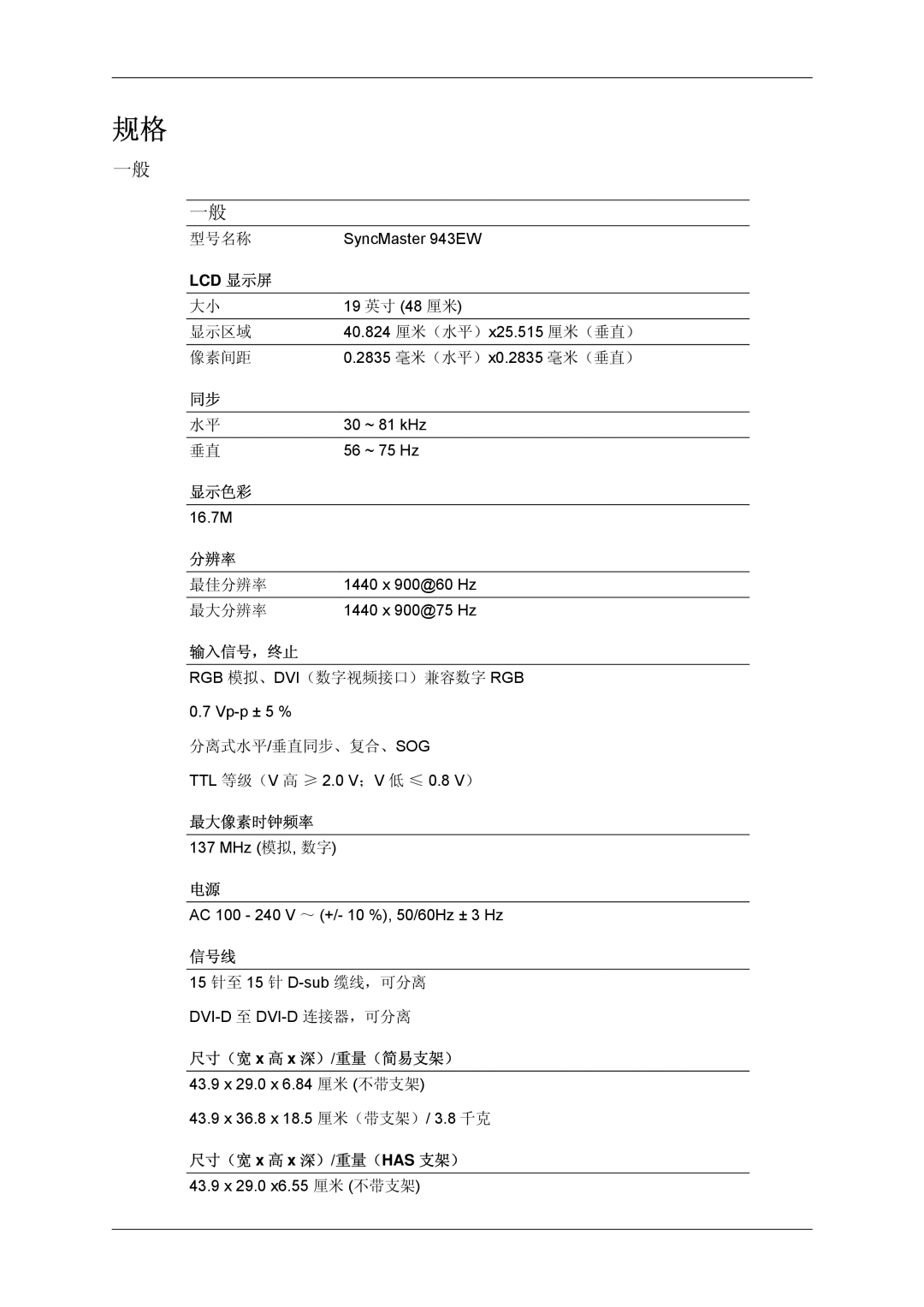 Samsung LS22MYDESC/EDC, LS22MYDEBCA/EN, LS22MYDESCA/EN, LS22MYDEBC/EDC, LS19MYDEBCBEDC manual 显示色彩 