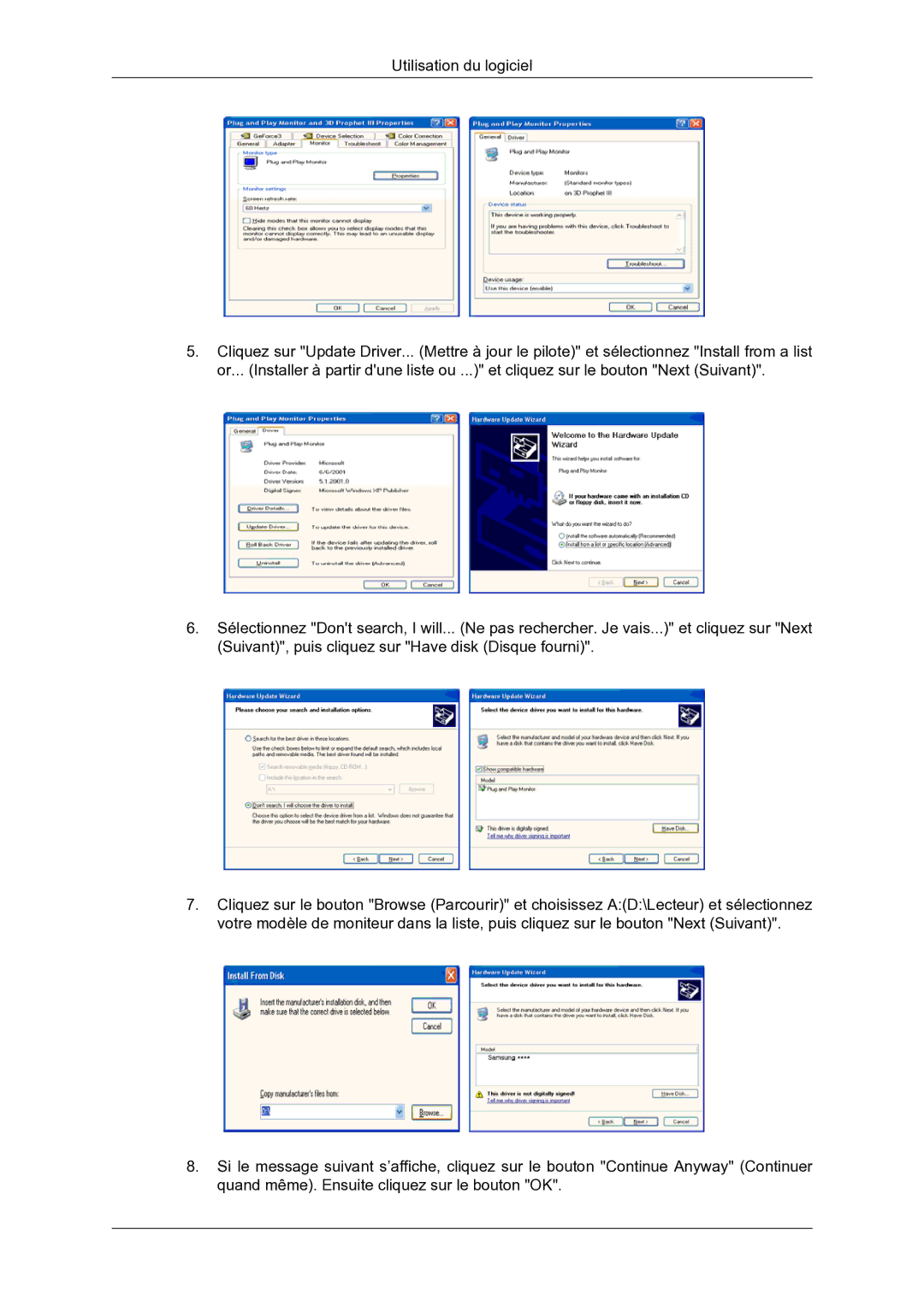 Samsung LS22MYDEBC/EDC manual 