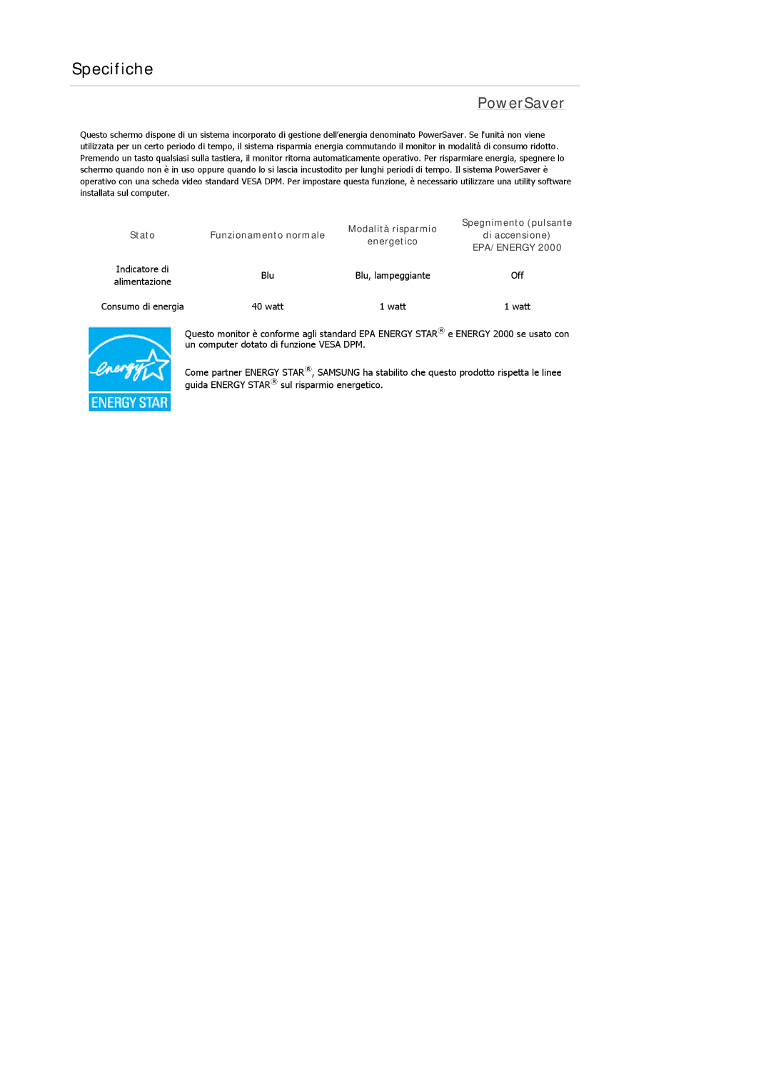 Samsung LS22MYDDSC/EDC, LS22MYKDSCA/EN manual PowerSaver 