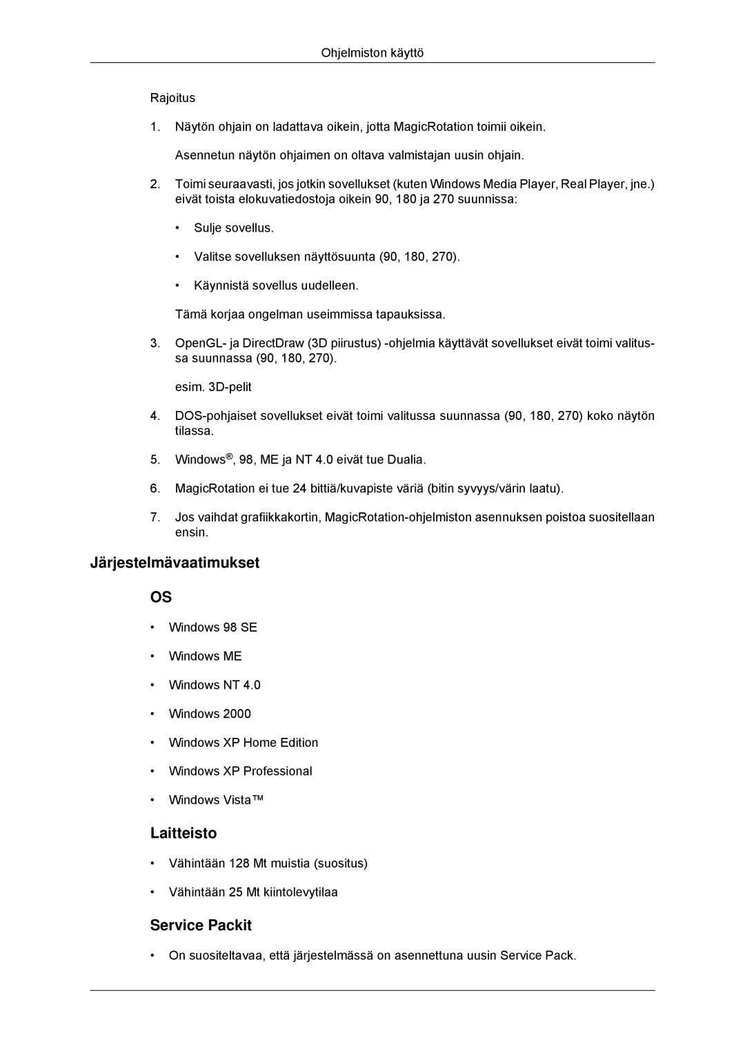 Samsung LS22MYDDSC/EDC, LS22MYKDSCA/EN manual Service Packit 