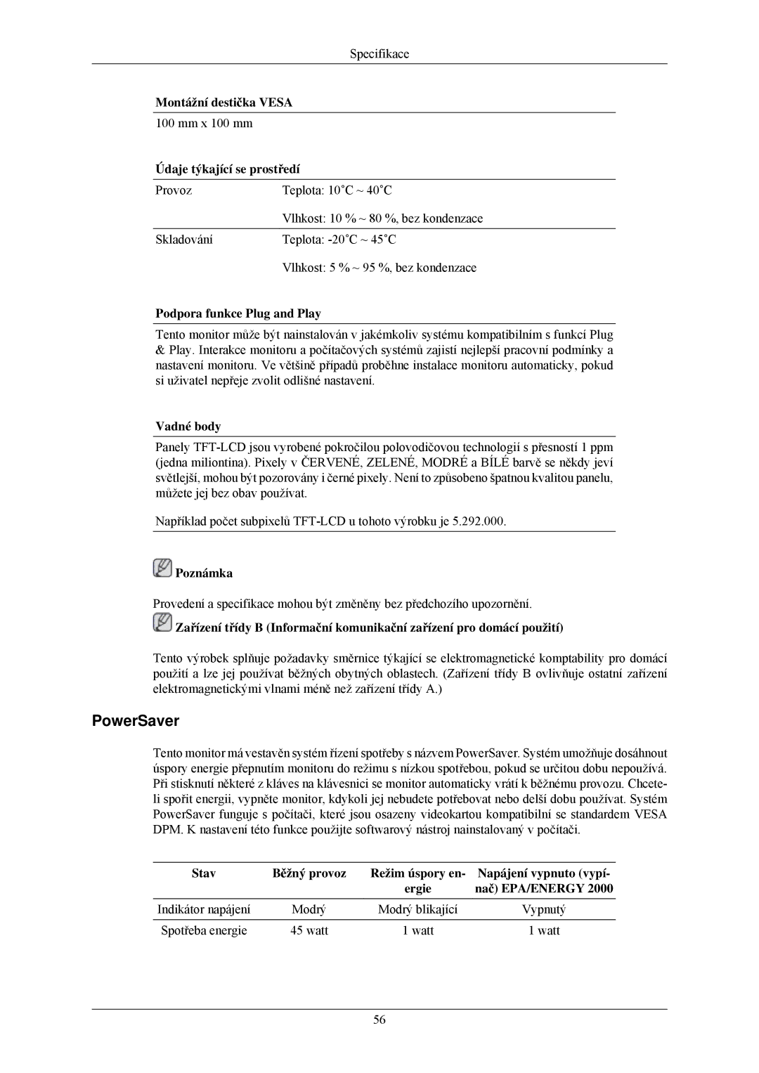 Samsung LS22MYLKF/EDC manual PowerSaver 