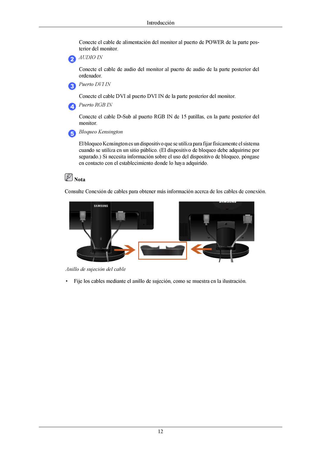 Samsung LS22MYMESCA/EN, LS22MYMESQ/EDC, LS20MYMEBQ/EDC, LS22MYMEBCA/EN, LS20MYMESQ/EDC, LS22MYMEBQ/EDC manual Audio 