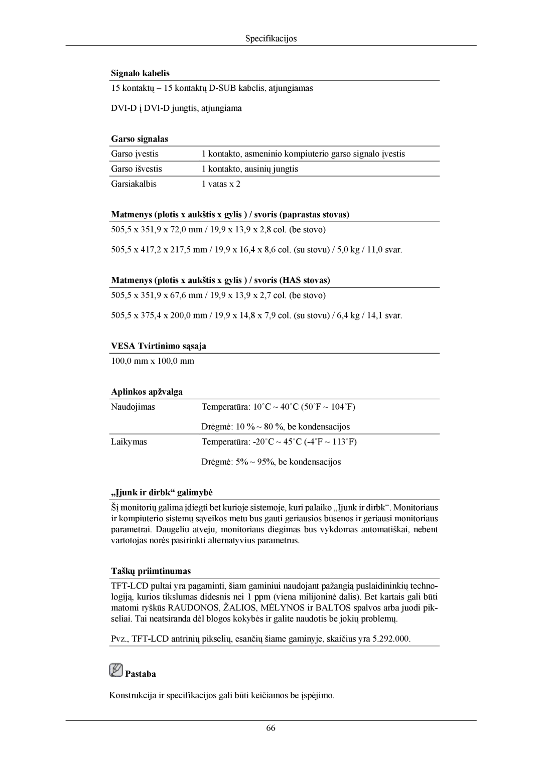 Samsung LS22MYMEBQ/EDC, LS22MYMESQ/EDC, LS20MYMEBQ/EDC, LS20MYMESQ/EDC manual 100,0 mm x 100,0 mm 