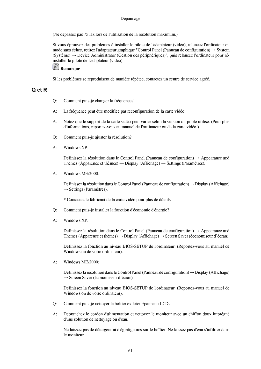 Samsung LS20MYMESQ/EDC, LS22MYMESQ/EDC, LS20MYMEBQ/EDC, LS22MYMEBCA/EN, LS22MYMEBQ/EDC manual Et R 