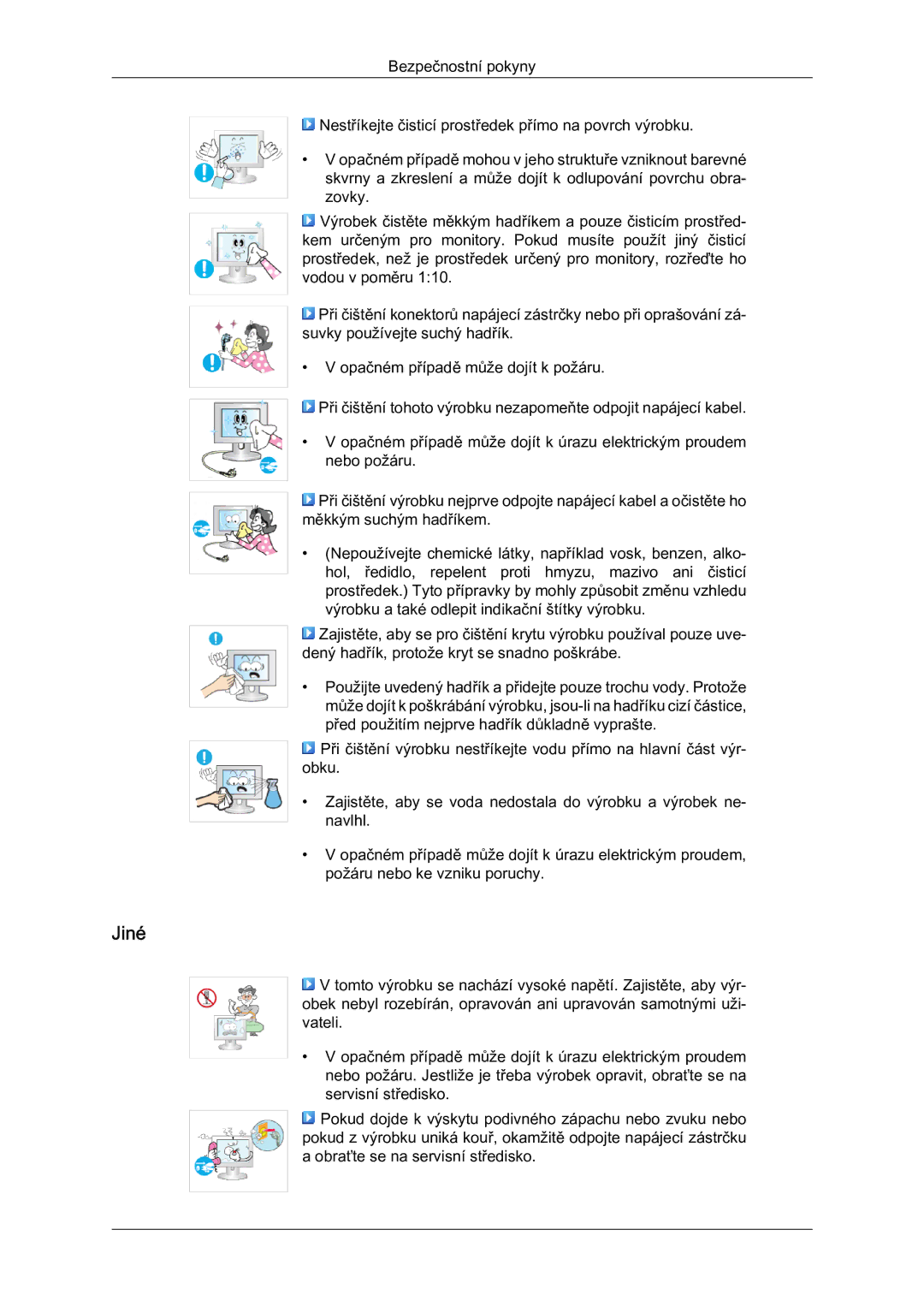 Samsung LS22MYQEBB/EDC manual Jiné 