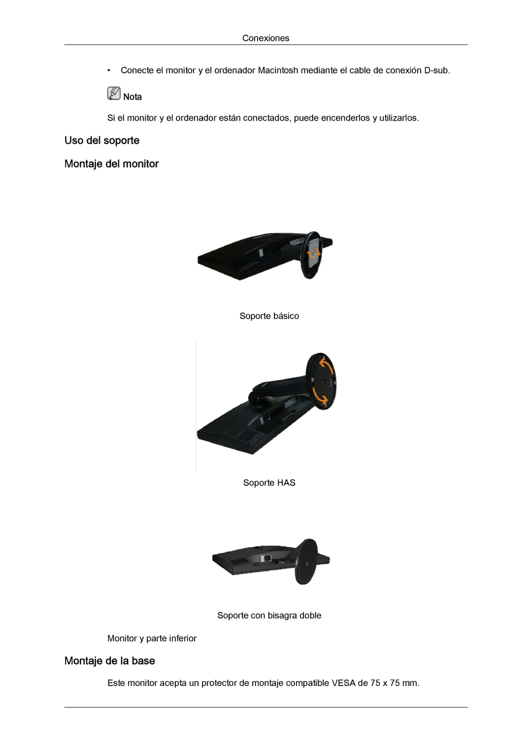 Samsung LS22MYLKFZ/EDC, LS22MYYKBB/EDC, LS22MYLKF/EDC, LS19MYYKBBA/EN, LS19MYYKBB/EDC, LS22MYYKBBA/EN manual Nota 