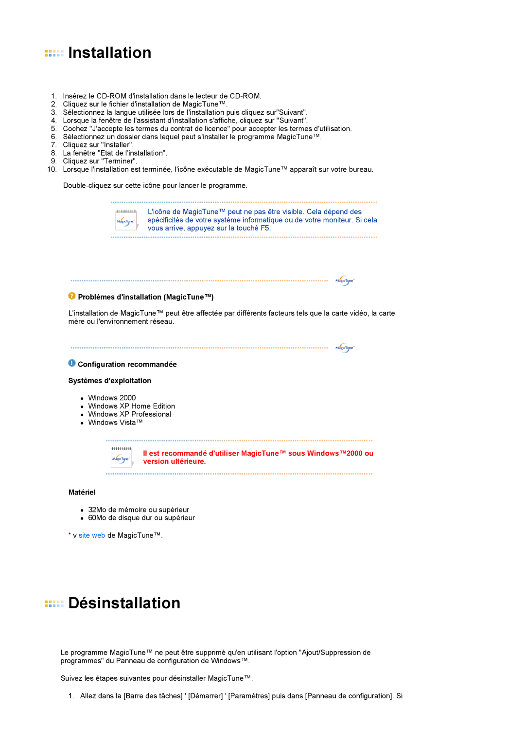 Samsung LS22UCWSFV/EDC manual Installation 