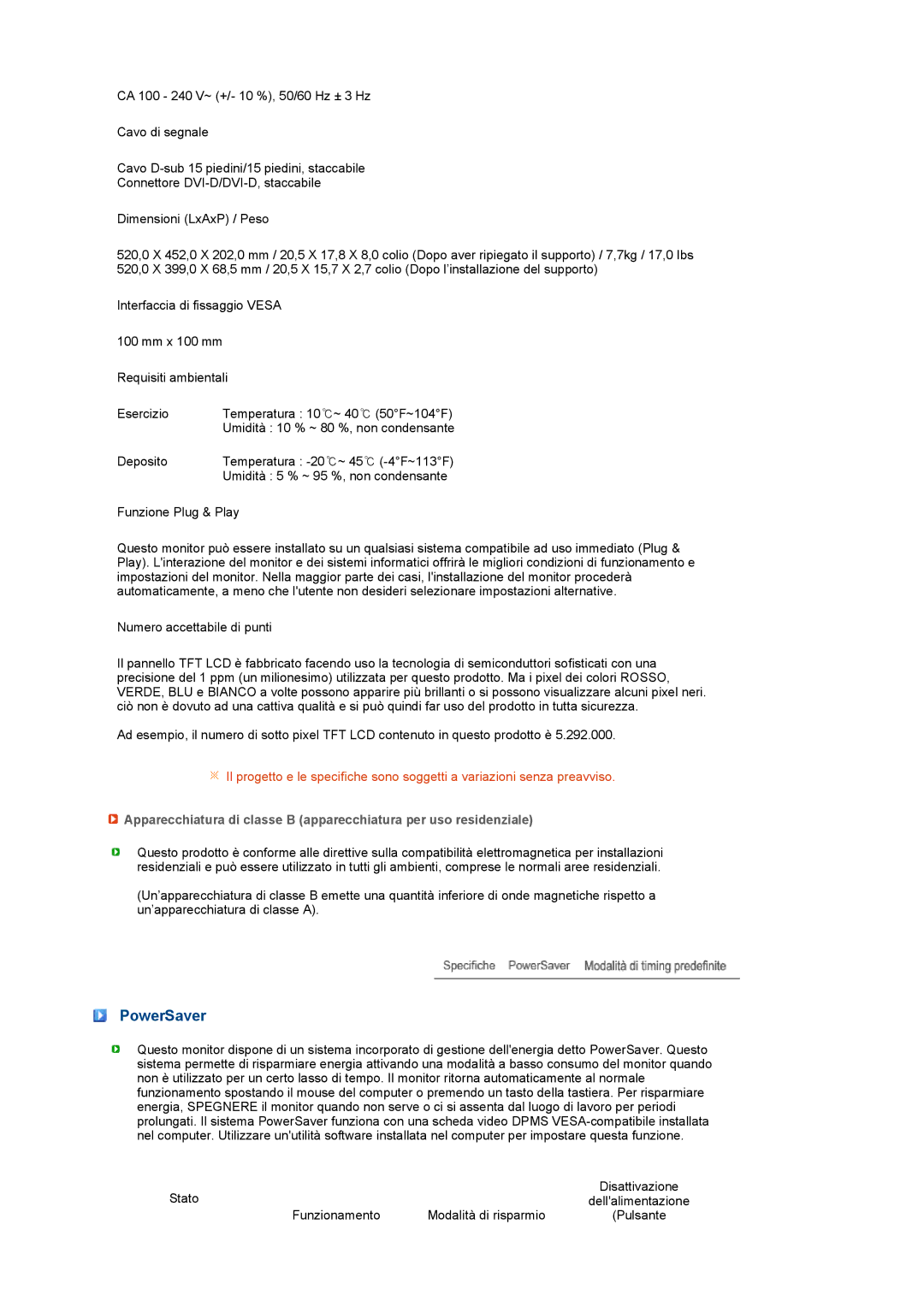 Samsung LS22UCWSFV/EDC manual PowerSaver 