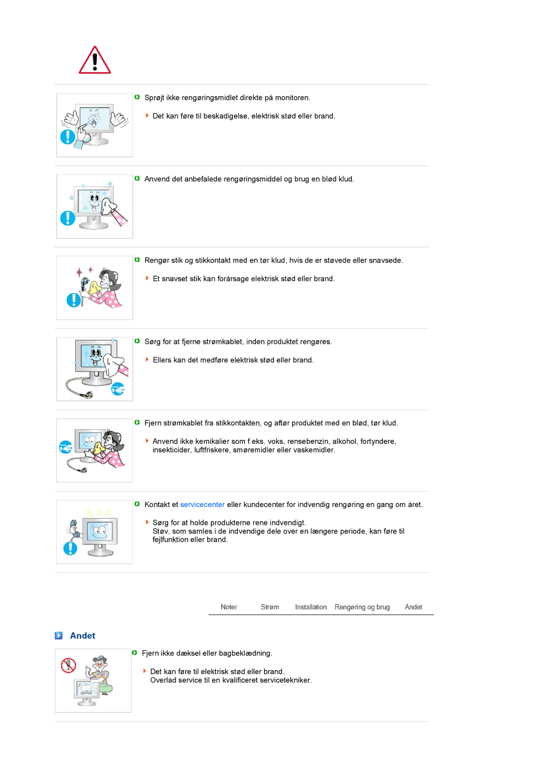 Samsung LS22UCWSFV/EDC manual Andet 