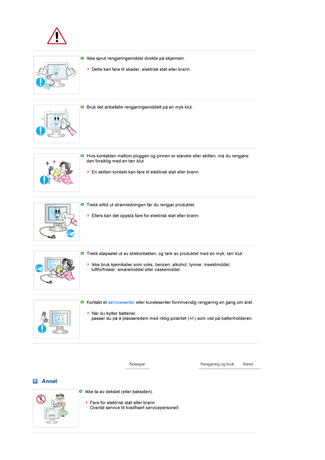 Samsung LS22UCWSFV/EDC manual Annet 