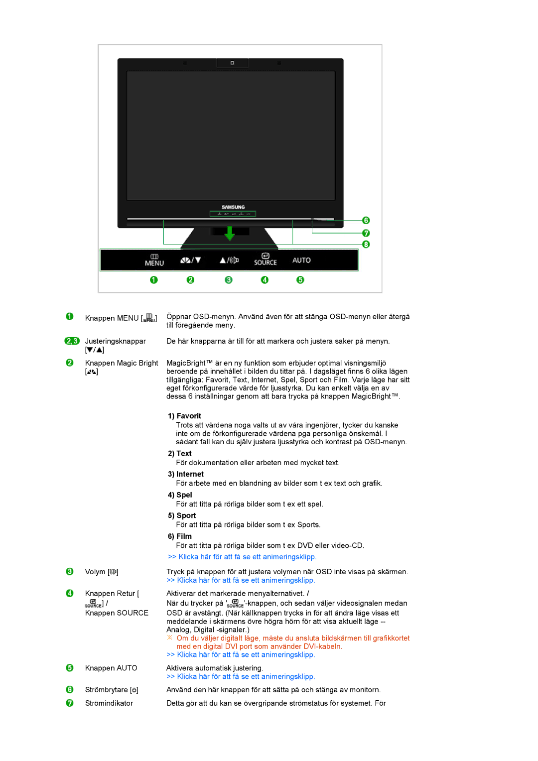 Samsung LS22UCWSFV/EDC manual Text 