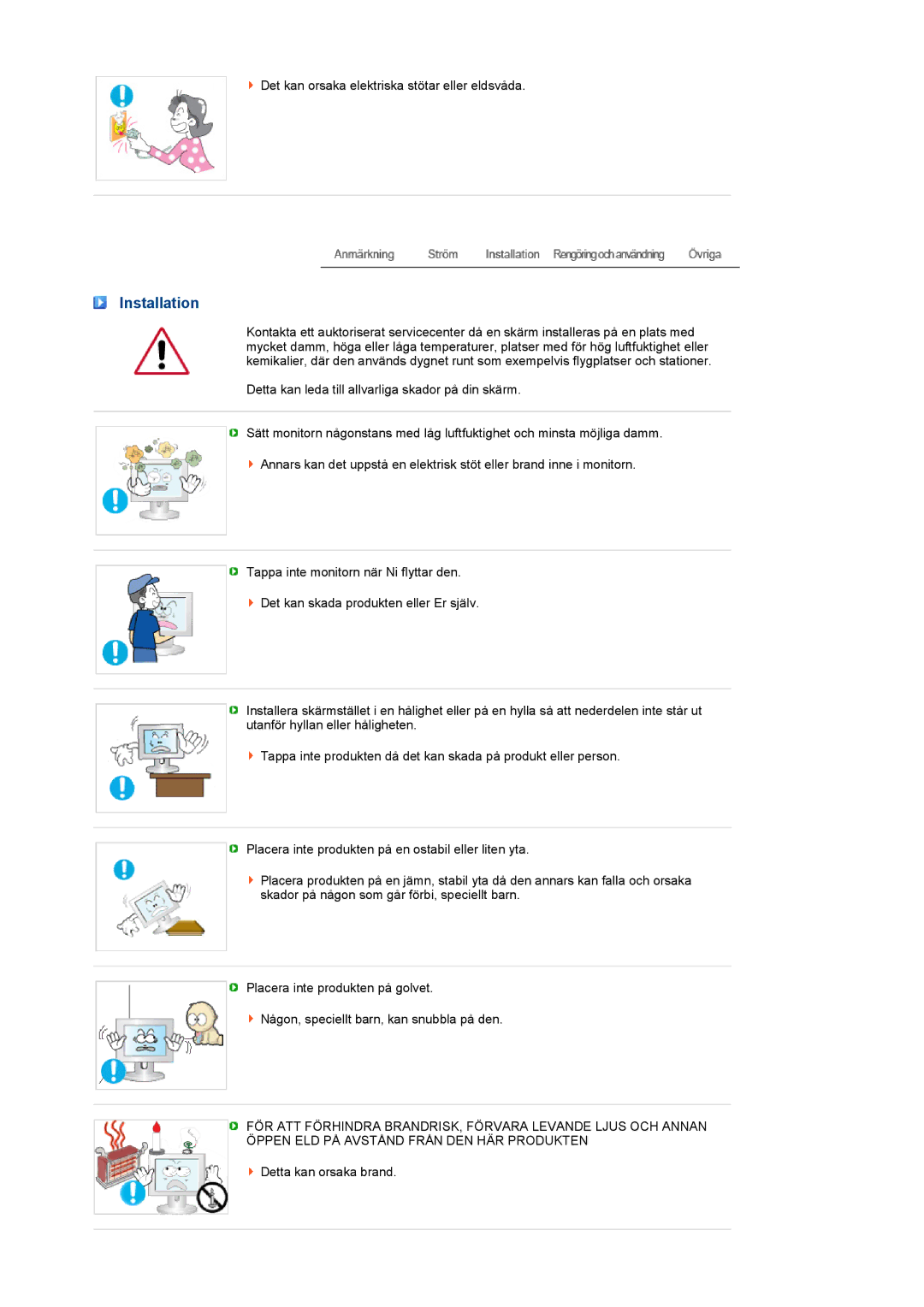 Samsung LS22UCWSFV/EDC manual Installation 