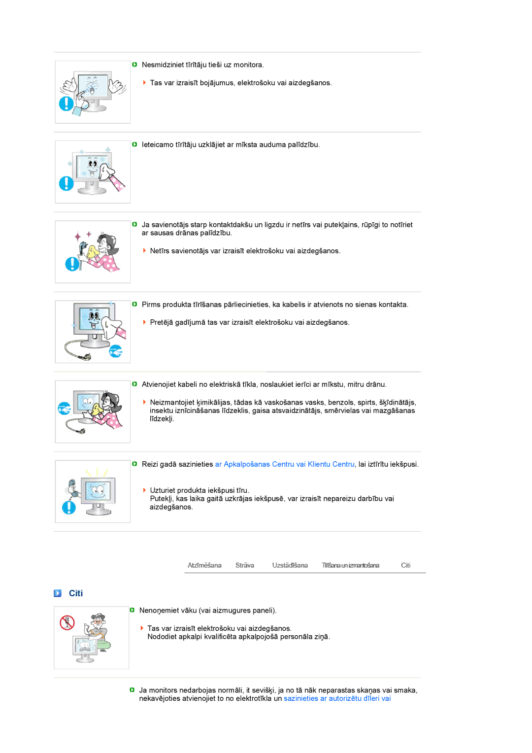 Samsung LS22UCWSFV/EDC manual Citi 