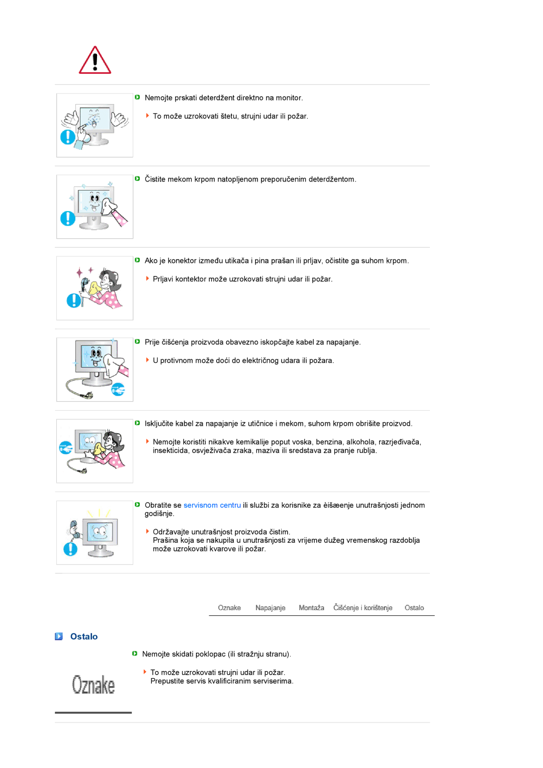 Samsung LS22UCWSFV/EDC manual Ostalo 