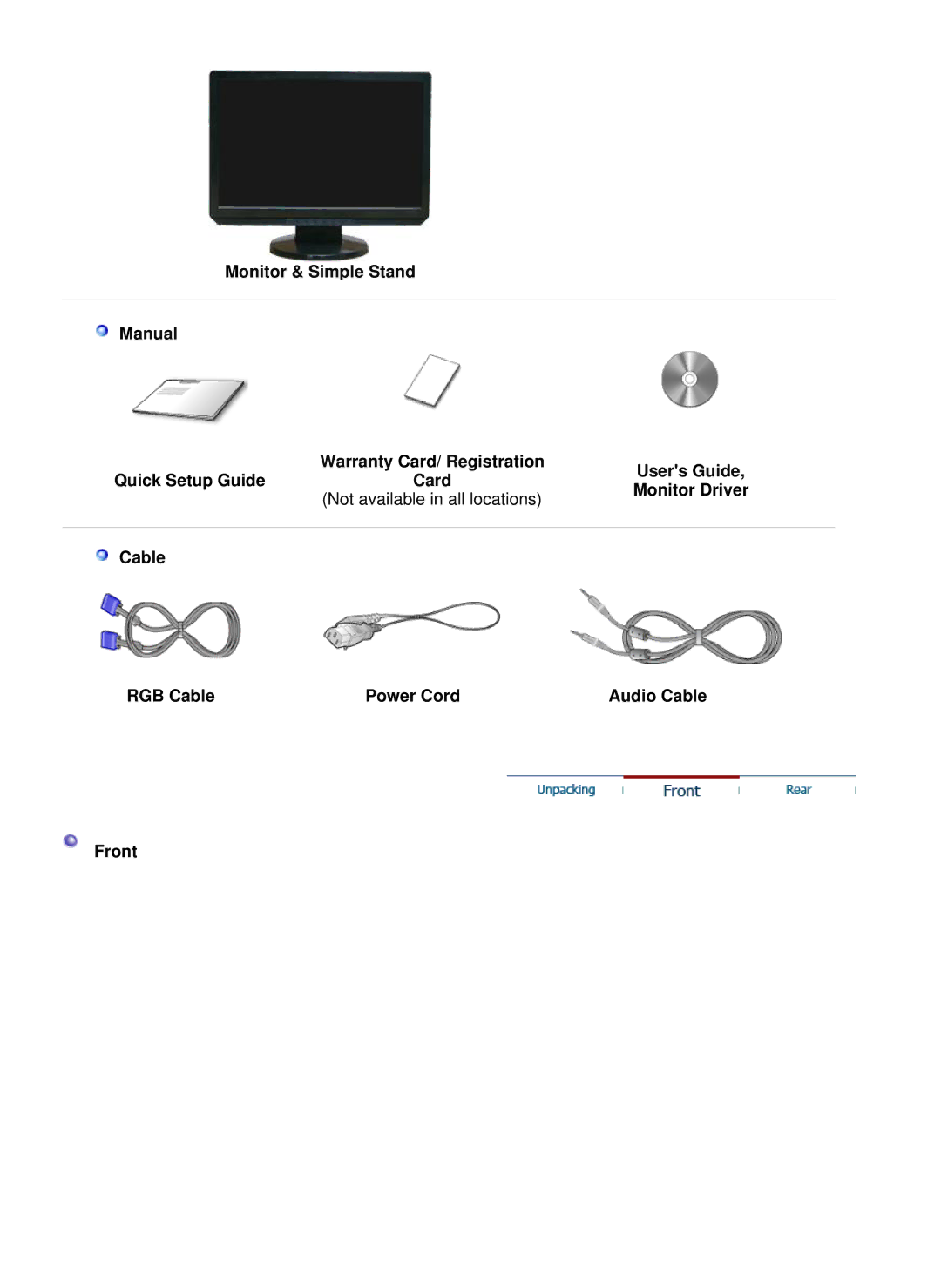 Samsung LS22WJNKFUEDC manual 