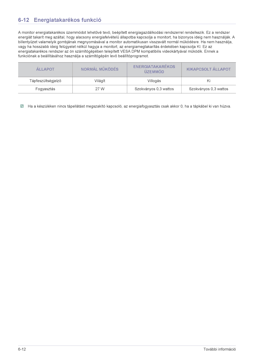 Samsung LS22X3HKFN/EN, LS22X3HKFH/XF, LS24X3HKFE/EN, LS24X3HKFN/EN, LS23X3HKFN/EN, LS22X3HKFE/EN manual 27 W 