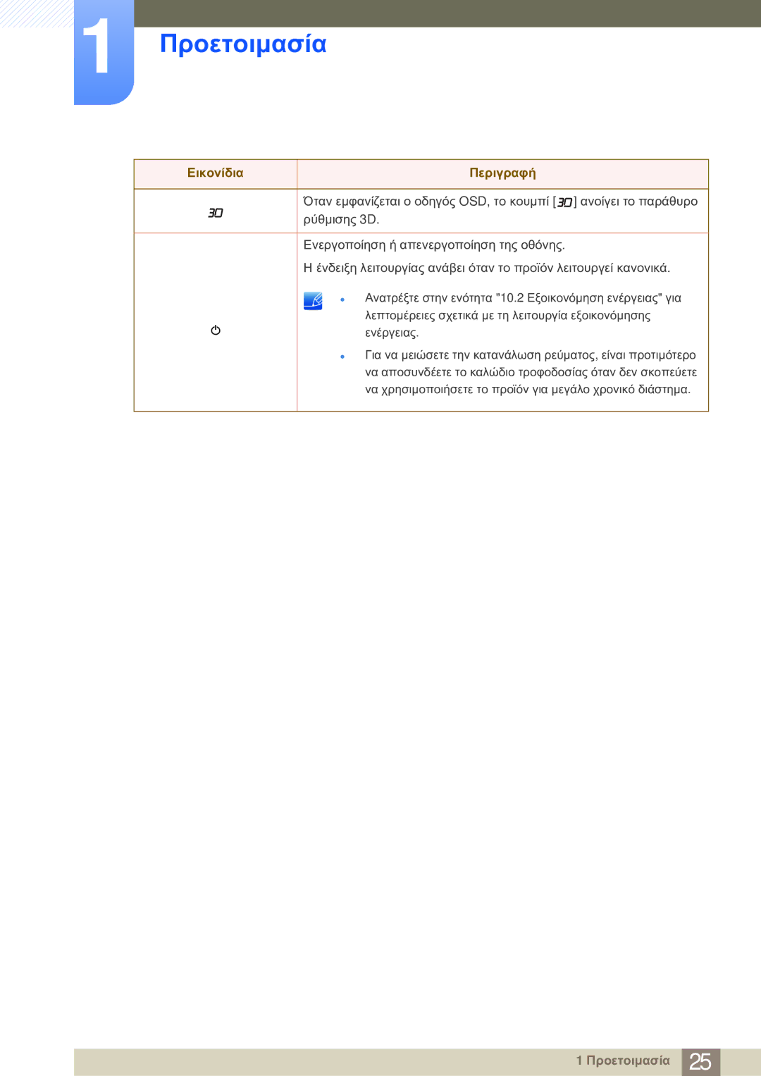 Samsung LS23A700DS/EN manual Προετοιμασία 