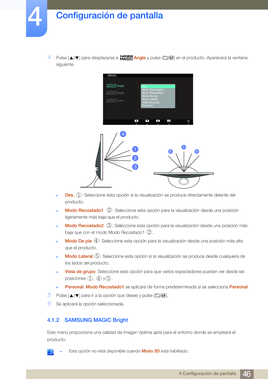 Samsung LS23A700DS/ZA manual Samsung Magic Bright 