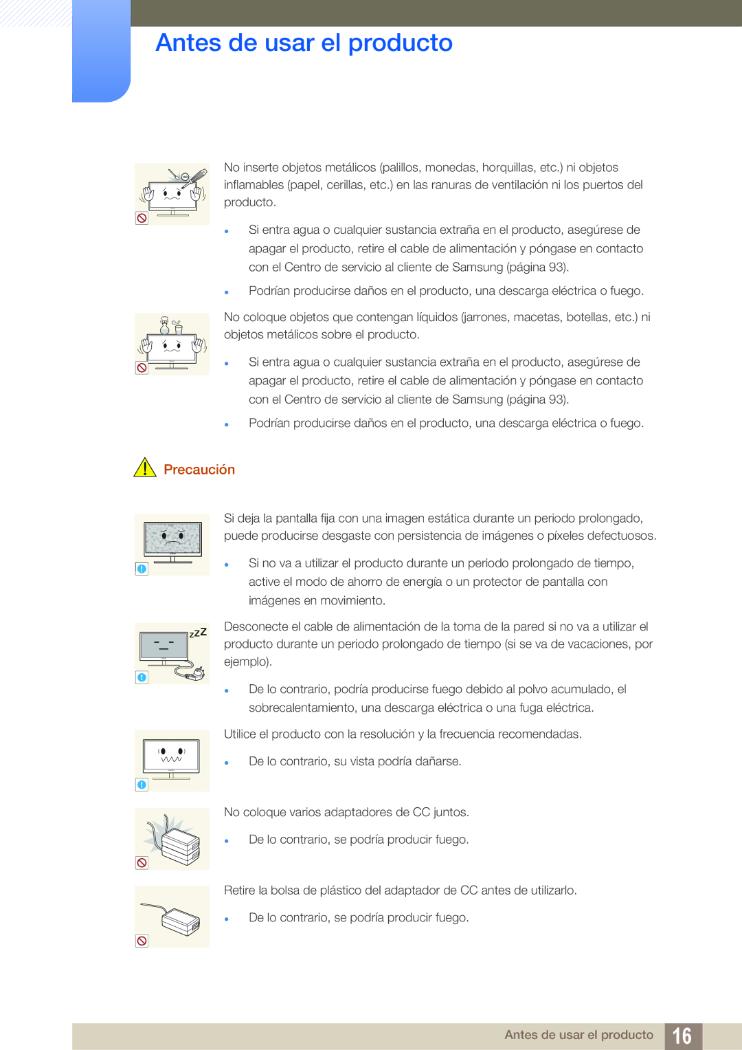 Samsung LS23B550VS/EN, LS27B550VS/EN manual 100 